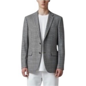 ASOS Men’s Regular Fit Wool Blend Suit Jacket 34” Chest Charcoal